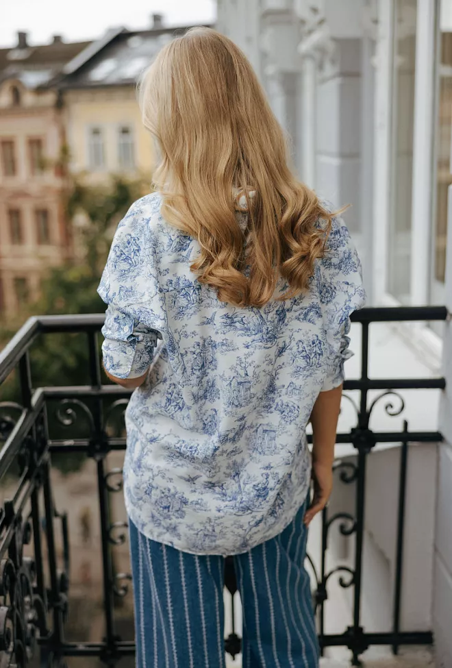Munthe Filius Shirt White bluse 5