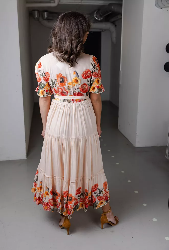 Nectar Ambrosia Dress Poppy Garden kjole 4