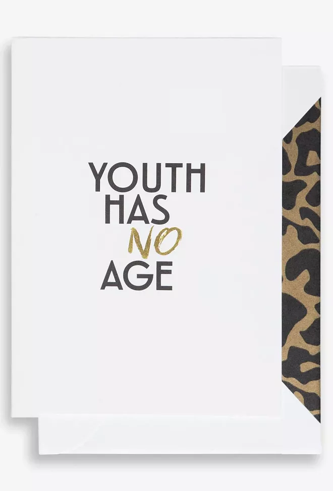 Cardsome Youth Has No Age A6 kort