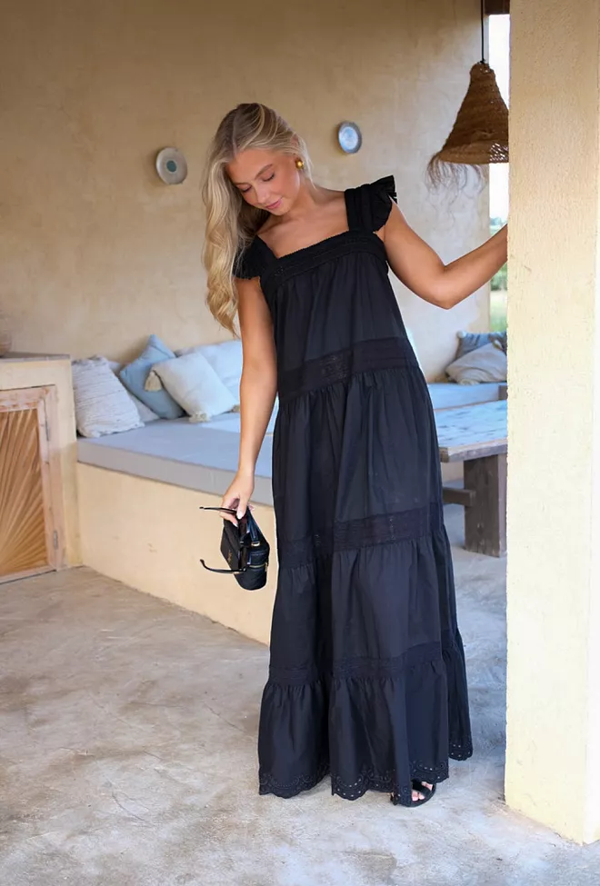 Carma Collection Jeanette Dress Black kjole 4