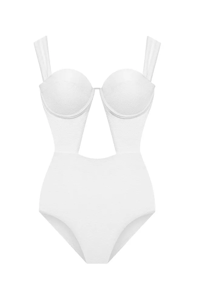 Arabella The Bustier Bodysuit Ivory badedrakt 3