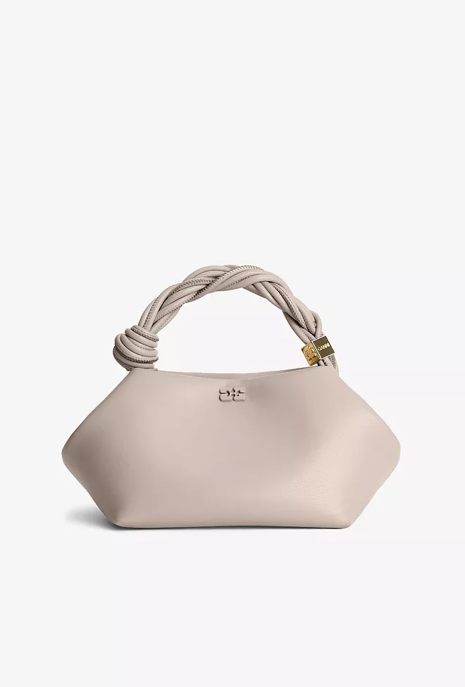 GANNI Bou Bag Small Oyster Gray veske 