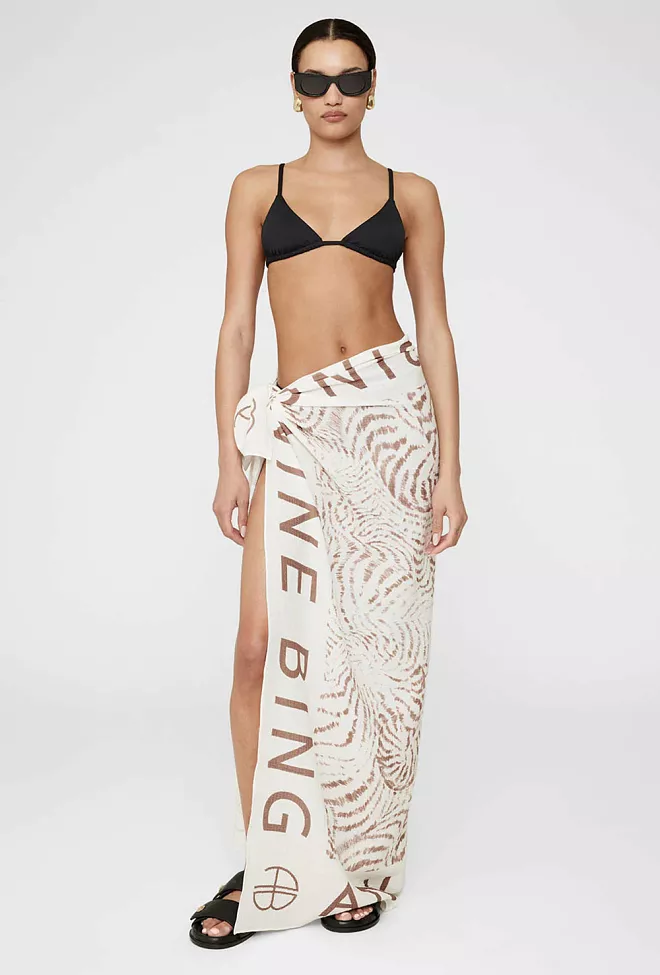 Anine Bing Eliza Sarong Sand sarong 