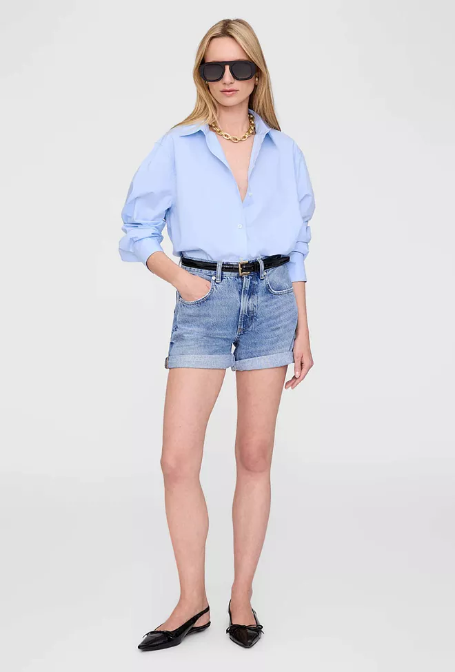 Anine Bing Heath Short Summer Blues denimshorts 2