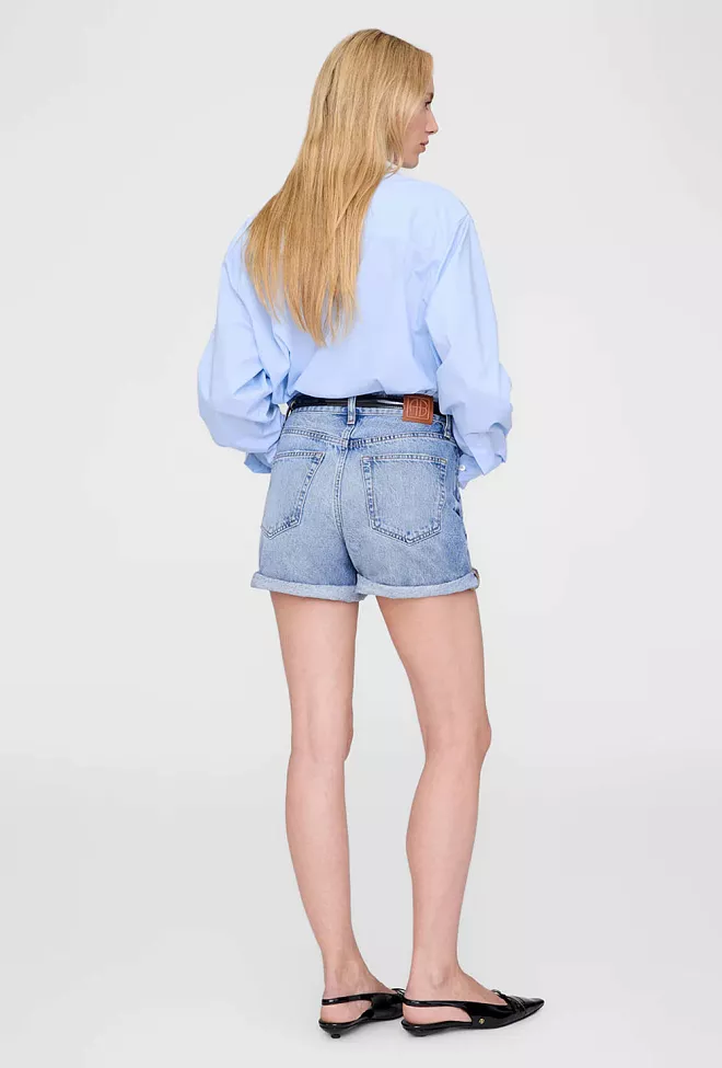 Anine Bing Heath Short Summer Blues denimshorts 3