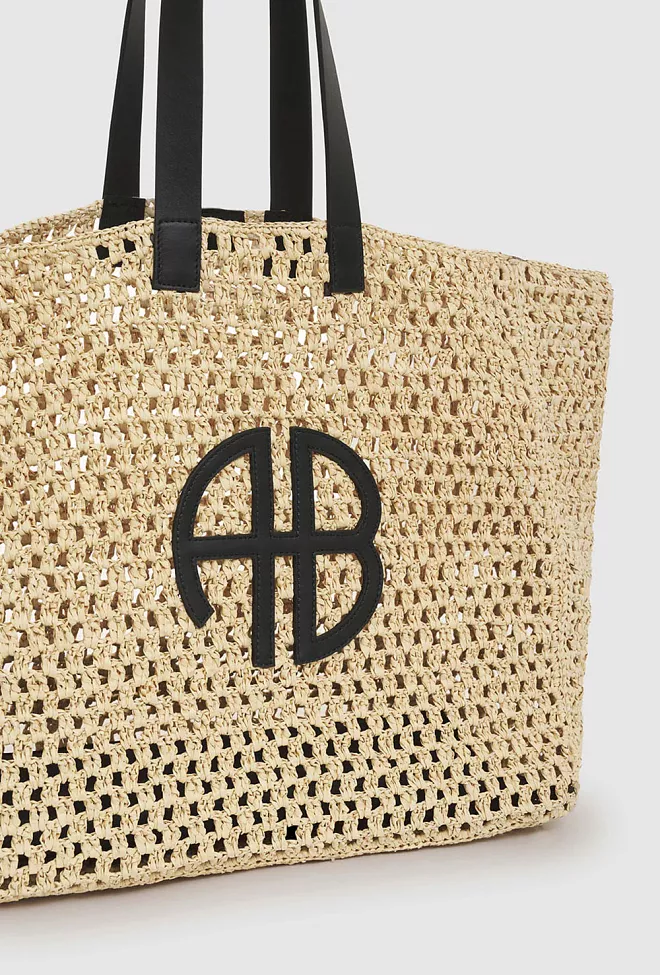 Anine Bing Large Rio Tote Natural veske 5