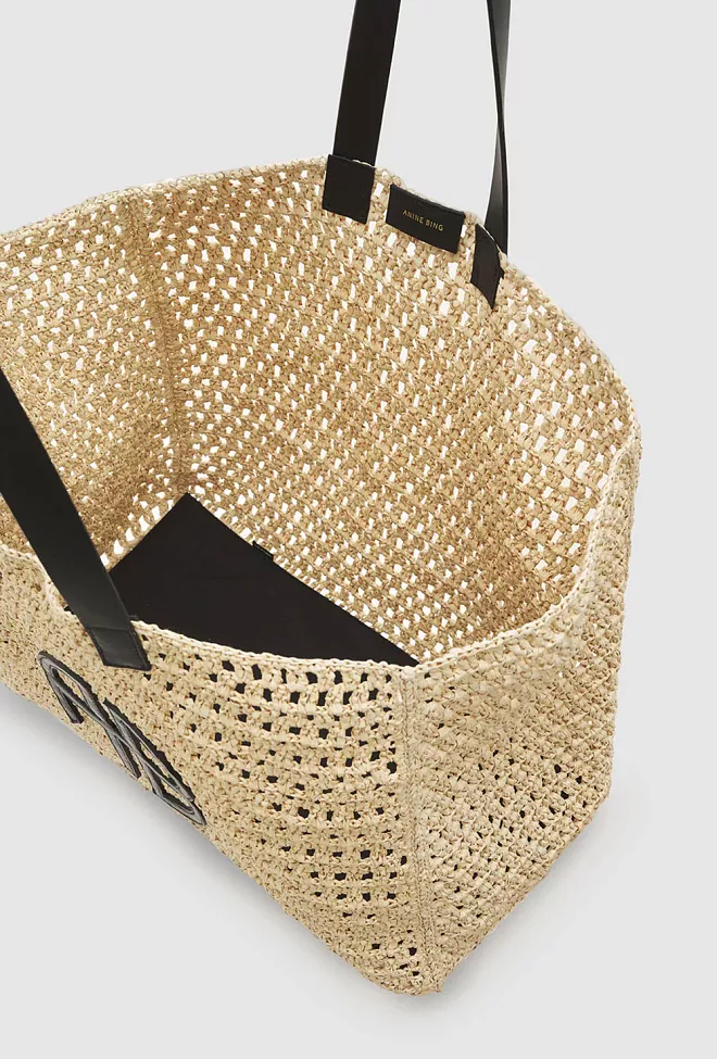 Anine Bing Large Rio Tote Natural veske 3