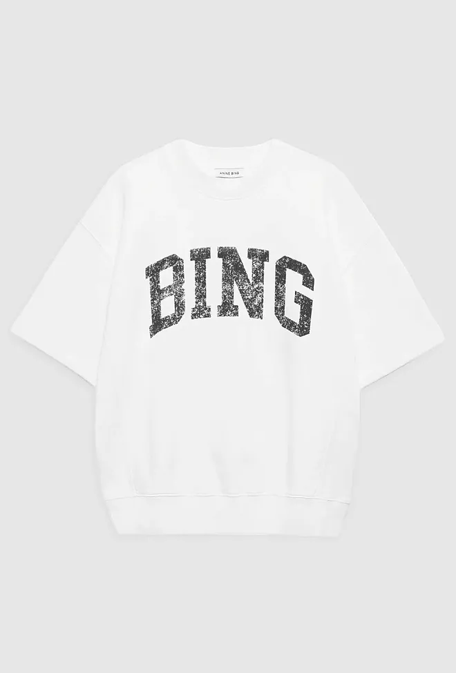 Anine Bing Jay Sweatshirt Bing Off White genser 3