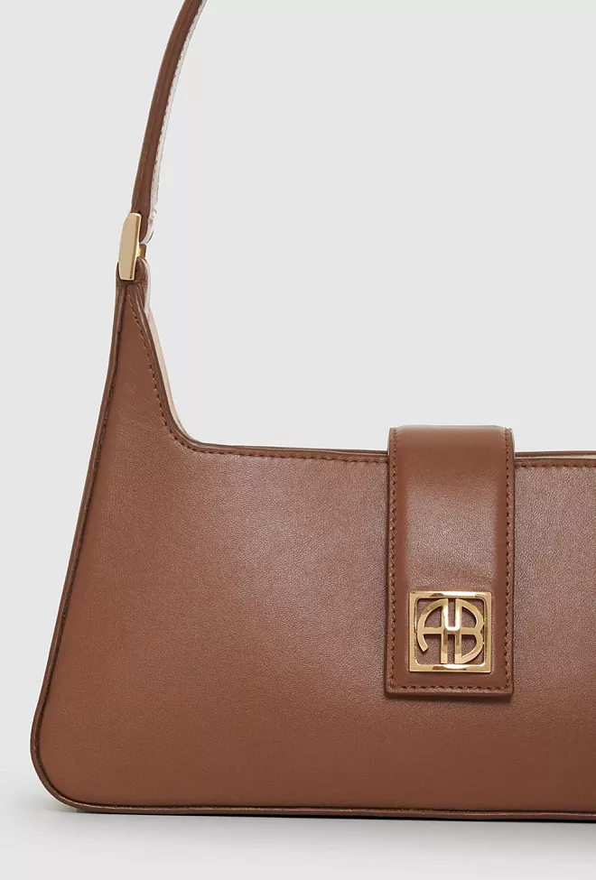 Anine Bing Lou Shoulder Bag Cognac skulderveske 5