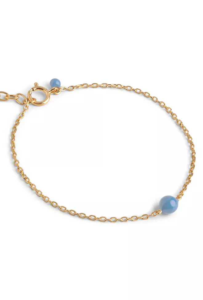 Enamel Copenhagen Balloon Bracelet Steel Blue armbånd