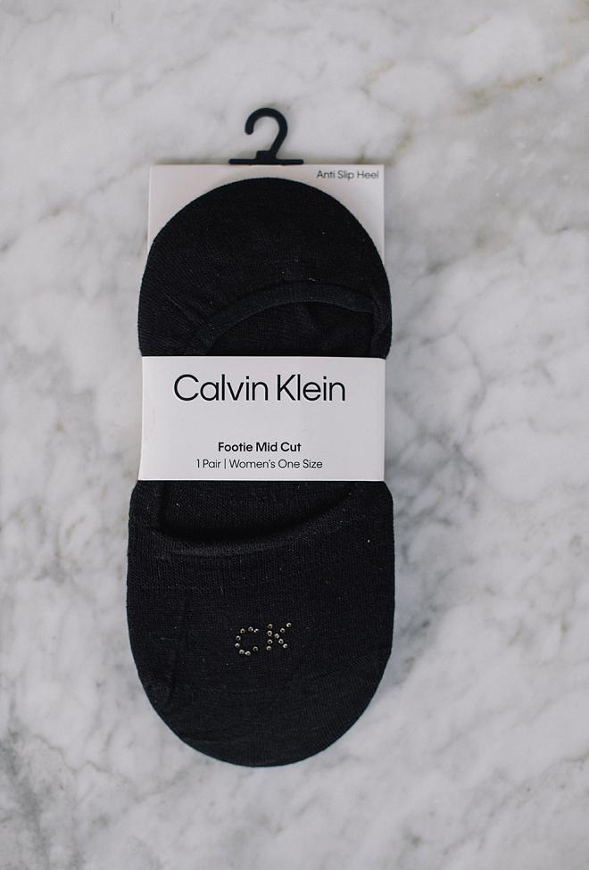 Calvin Klein Aubrie Crystal Logo Black sokker 1