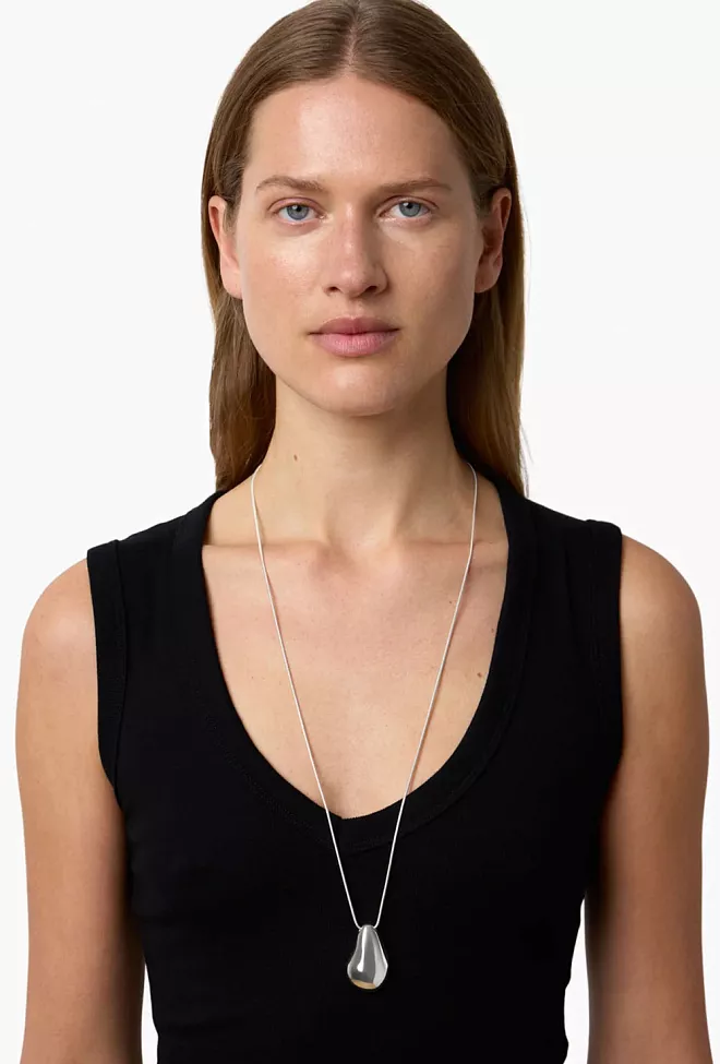 Liè Studio The Betty Necklace Silver kjede smykke