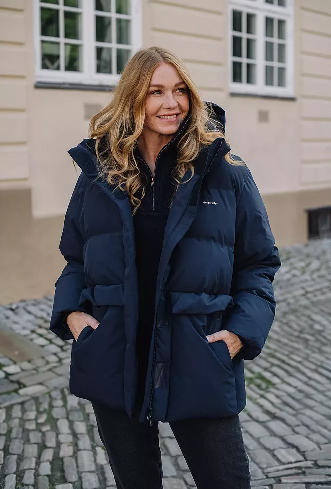 Holzweiler Besseggen Down Jacket Dk Navy dunjakke