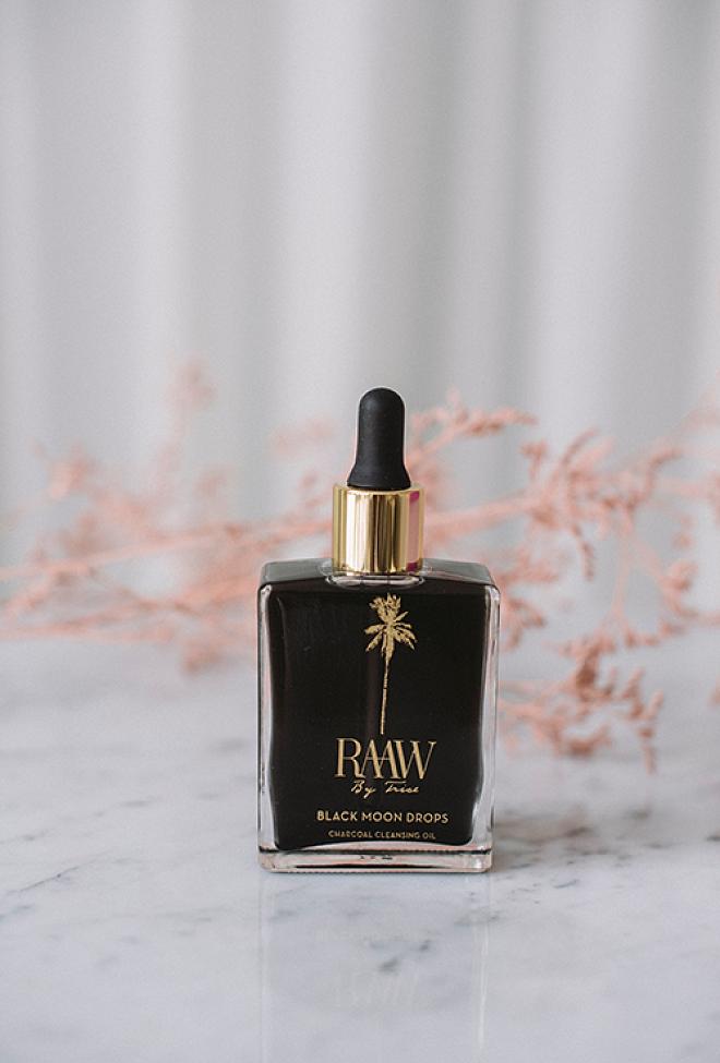 RAAW by Trice Black Moon Drops Cleansing Oil ansiktsrens 2