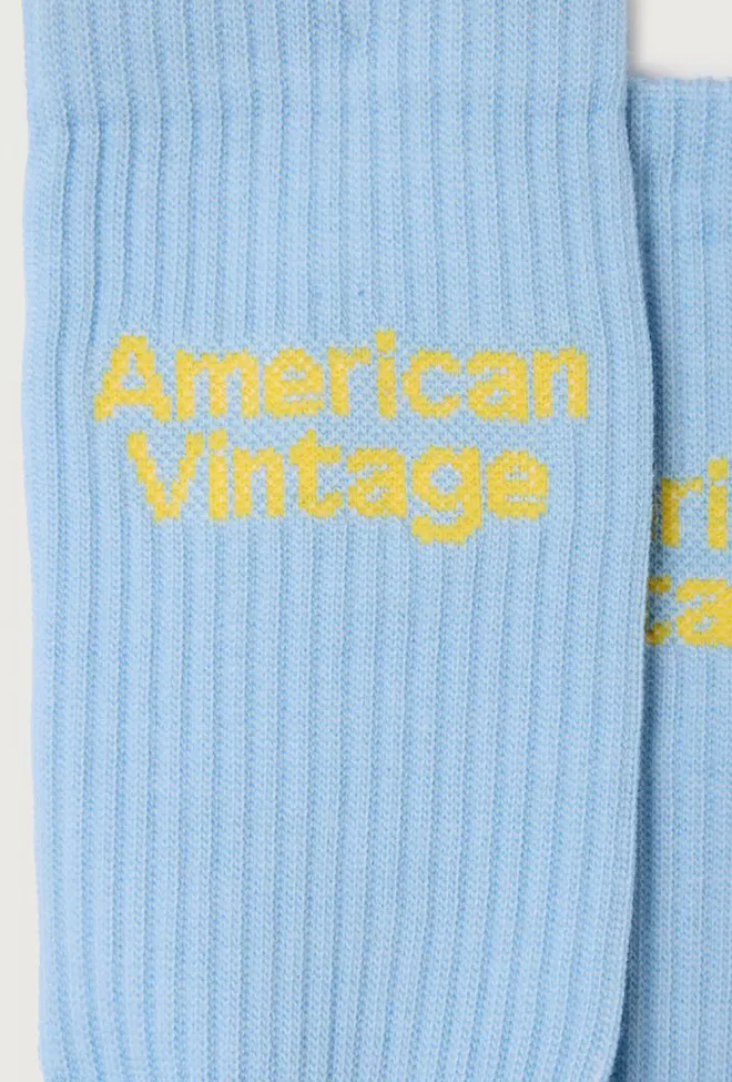 American Vintage Clypsun Socks Sky Blue sokker 2