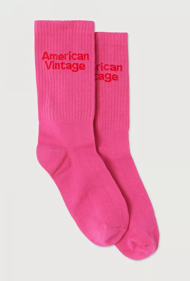 American Vintage Clypsun Socks Strawberry Cake sokker