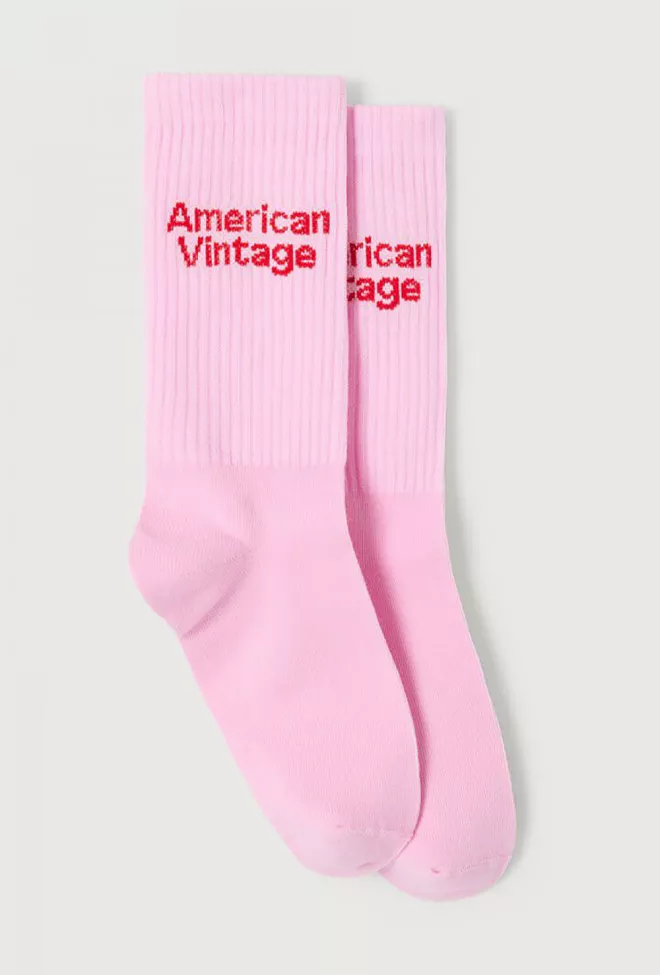 American Vintage Clypsun Socks Lilac sokker
