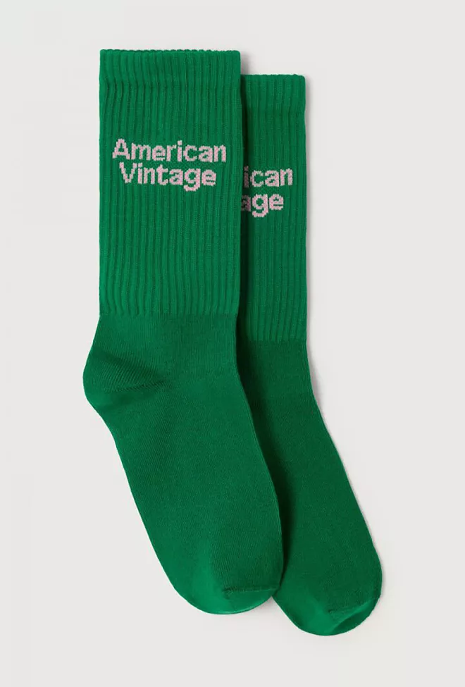 American Vintage Clypsun Socks Green sokker