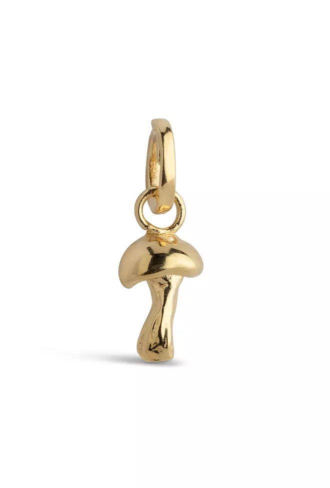 Enamel Copenhagen Adventurous Muchroom Charms Gold armbånd 2
