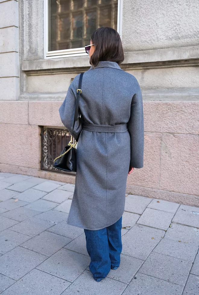 Clermonte Ana Coat Grey Kåpe 4