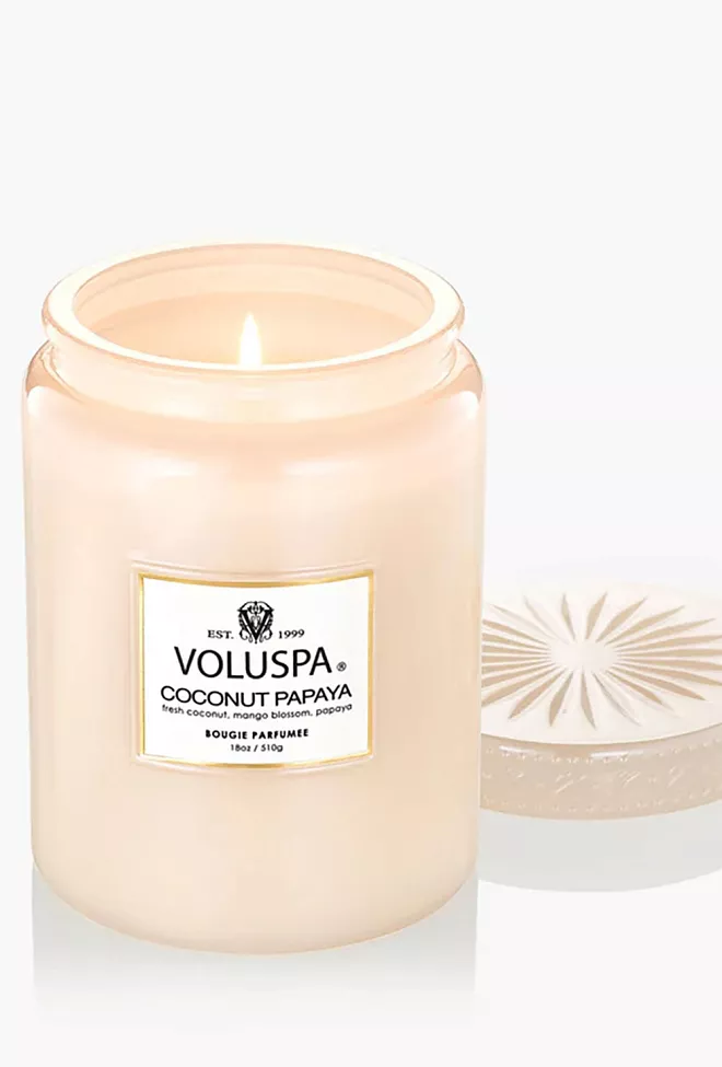 Voluspa Large Jar Candle 100t Coconut Papaya duftlys 3