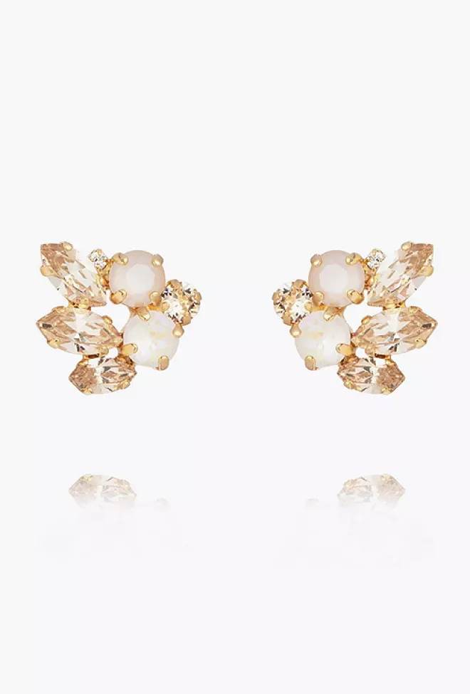 Caroline svedbom cora earcuff gold light delite combo øredobber 2