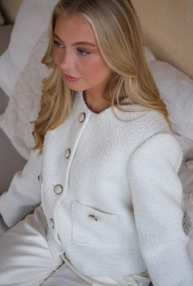 HiiL Studio Daisy Jacket Creme blazer 6