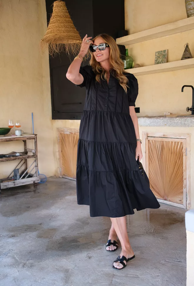 HiiL Studio Lucy Dress Black kjole 3