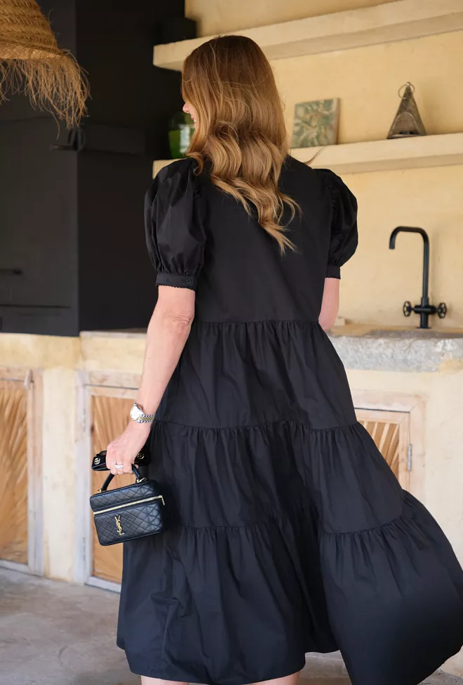 HiiL Studio Lucy Dress Black kjole 8