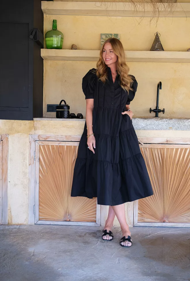 HiiL Studio Lucy Dress Black kjole 4