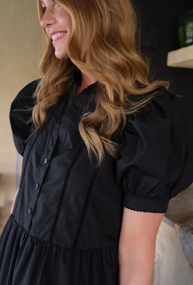 HiiL Studio Lucy Dress Black kjole 7