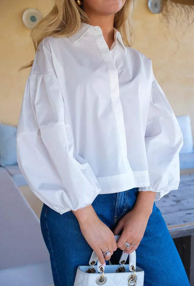 HiiL Studio Pure Shirt White skjorte 6