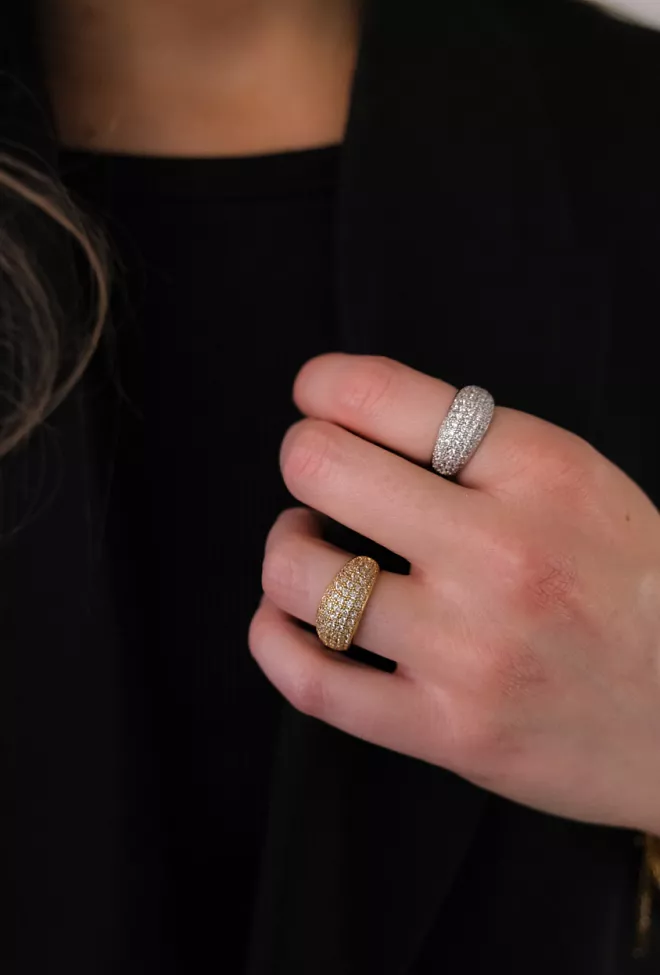 hiil studio jewelry bold crystal ring gull 2