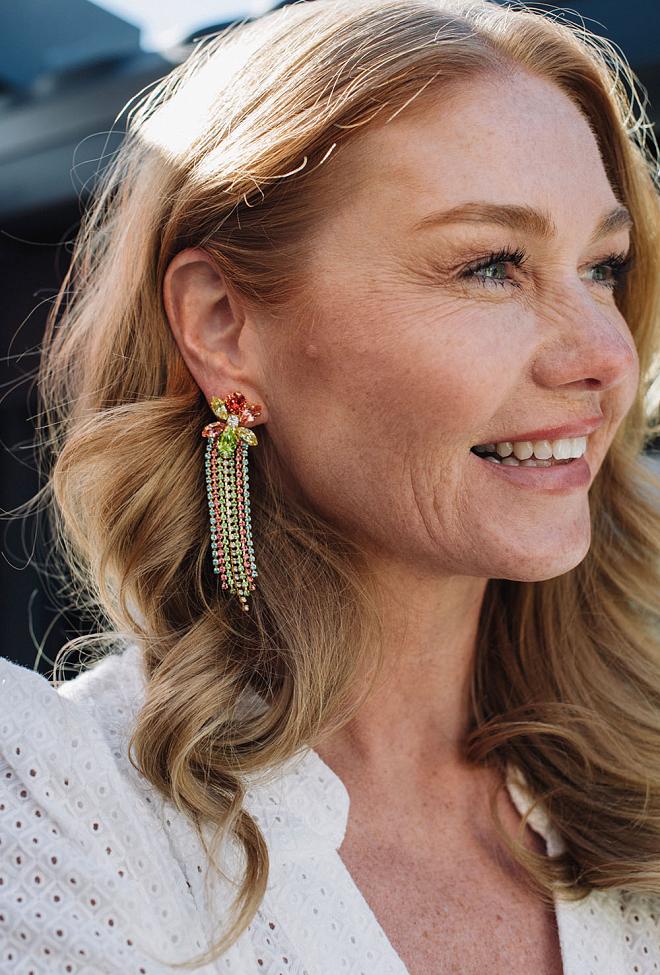 Caroline Svedbom Ciara Earrings Gold Tropicana Combo øredobber