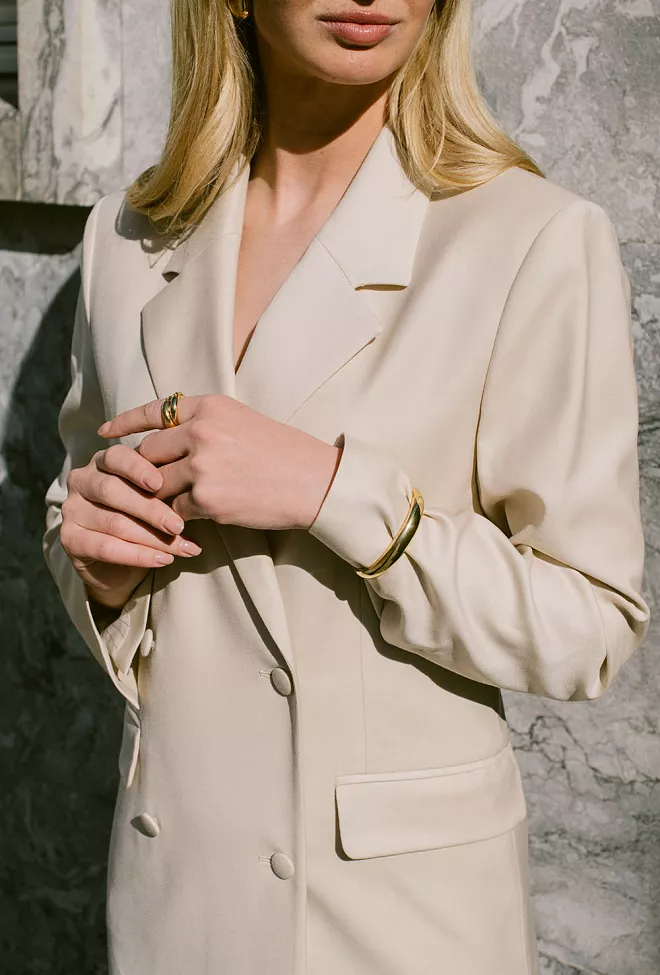Lie Studio The Amanda Bracelet Gold armbånd 3