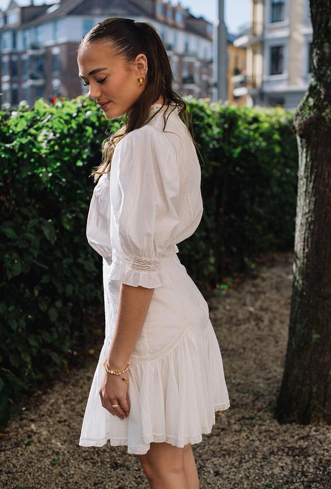 Pia Tjelta Sam Cotton Lace Dress White kjole 6