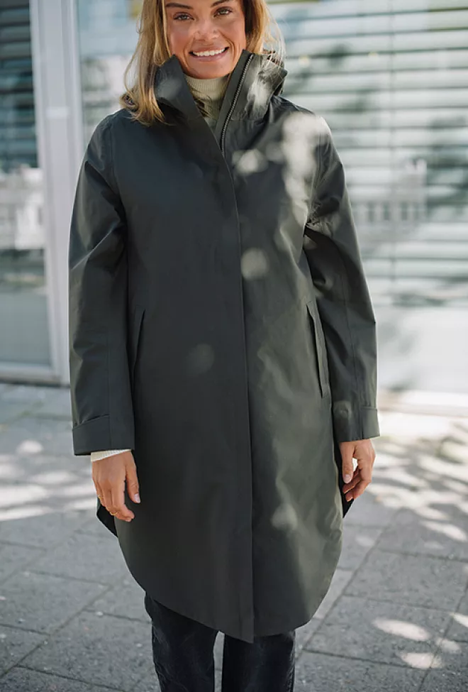Scandinavian Edition Flair Dark Olive allværsjakke 6