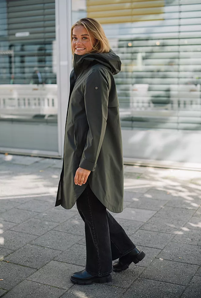Scandinavian Edition Flair Dark Olive allværsjakke 8