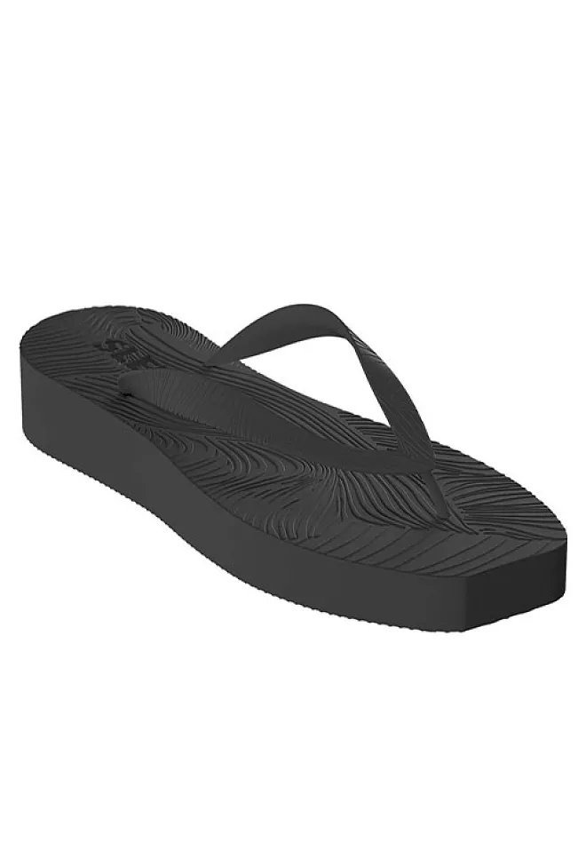 Sleepers Tapered Platform Flip Flops Black sandaler 2