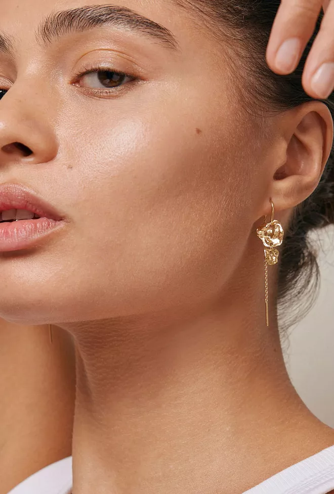 Enamel Copenhagen Kim Earring Gold øredobber