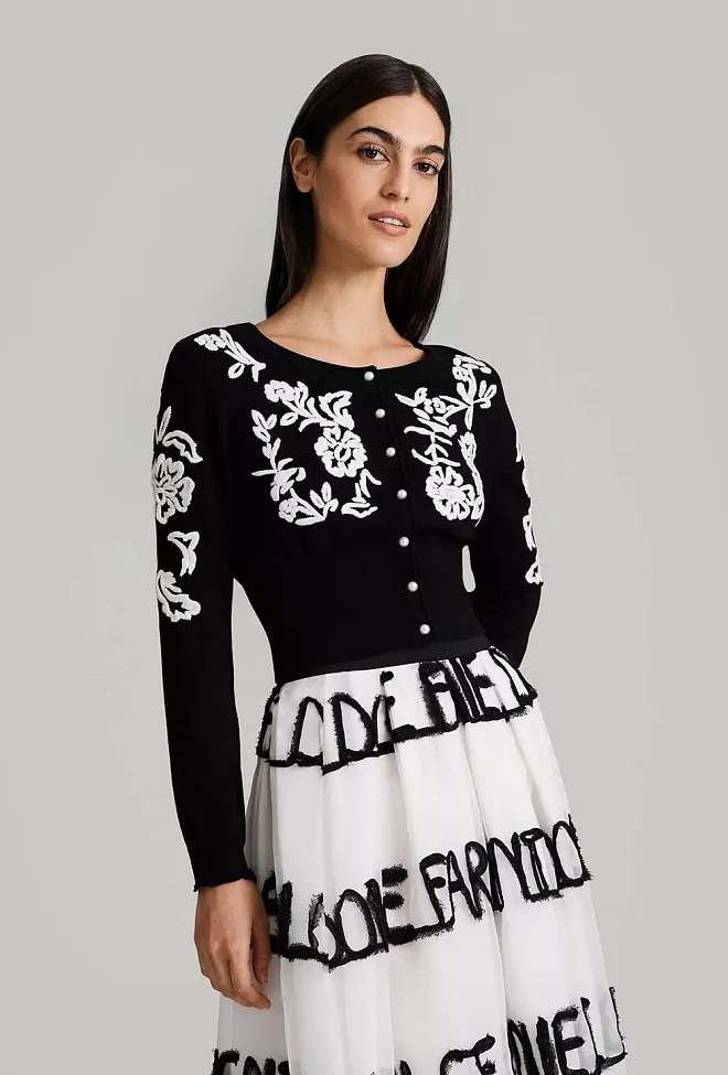 Andiata Ellery Cardigan Black 
