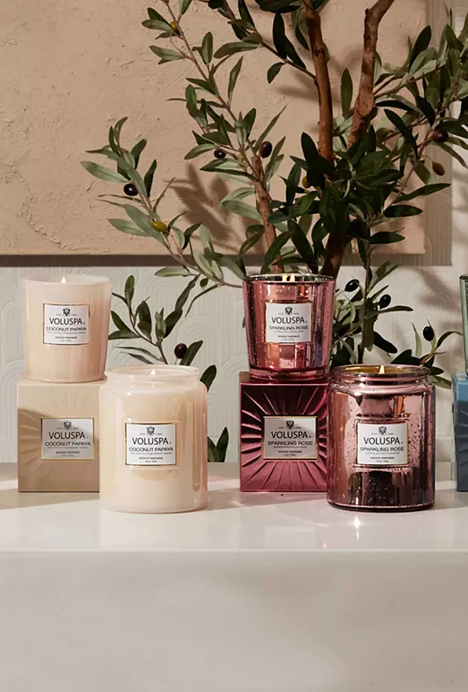 Voluspa Boxed Candle 60t Coconut Papaya duftlys
