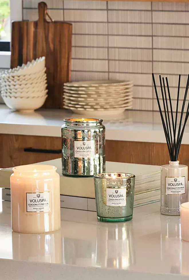 Voluspa Large Jar Candle 100t Coconut Papaya duftlys 