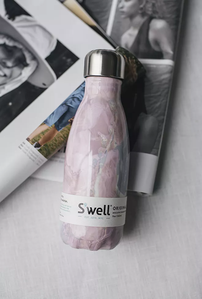 S`well Geode Rose 260ml drikkeflaske