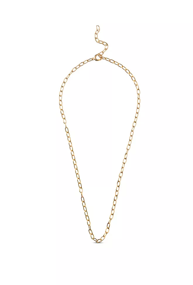 Enamel Copenhagen Medium Charm Necklace Gold smykke 5