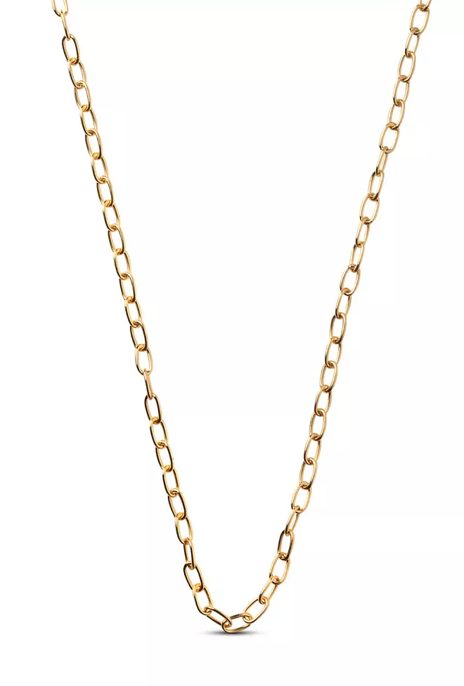 Enamel Copenhagen Medium Charm Necklace Gold smykke 4