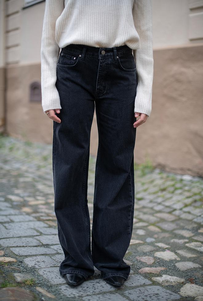 Anine Bing Hugh Jean Vintage Black jeans