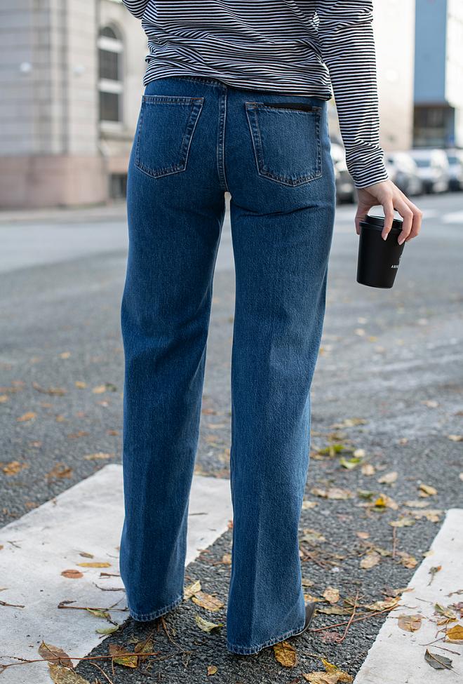 Anine Bing Hugh Jean Medium Indigo jeans 4