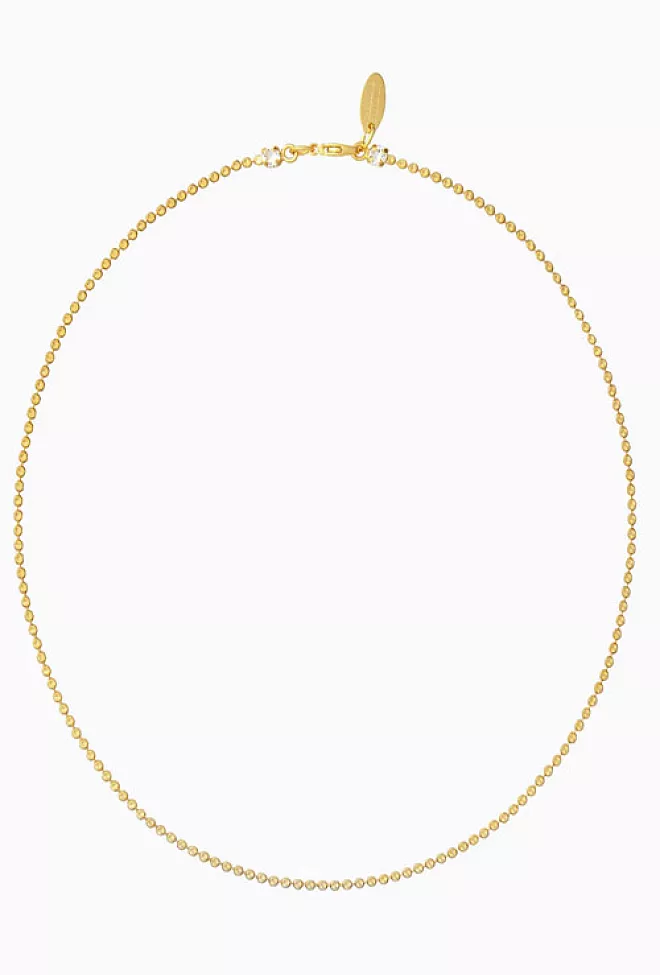 Caroline Svedbom Diamond Long Chain Gold Gold smykke 1