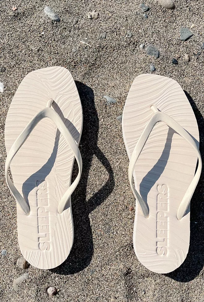 Sleepers Tapered Flip Flops Eggnog sandaler 